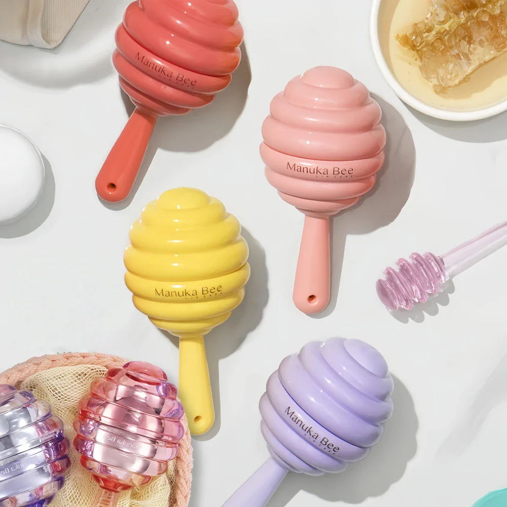 MANUKA BEE Honey Lip Balm - Honey Peach Oolong