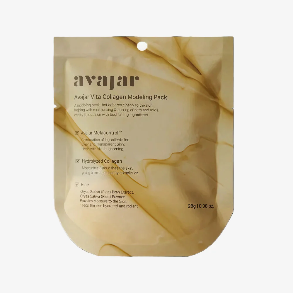 AVAJAR Rice Vita Collagen Modeling Mask 28g