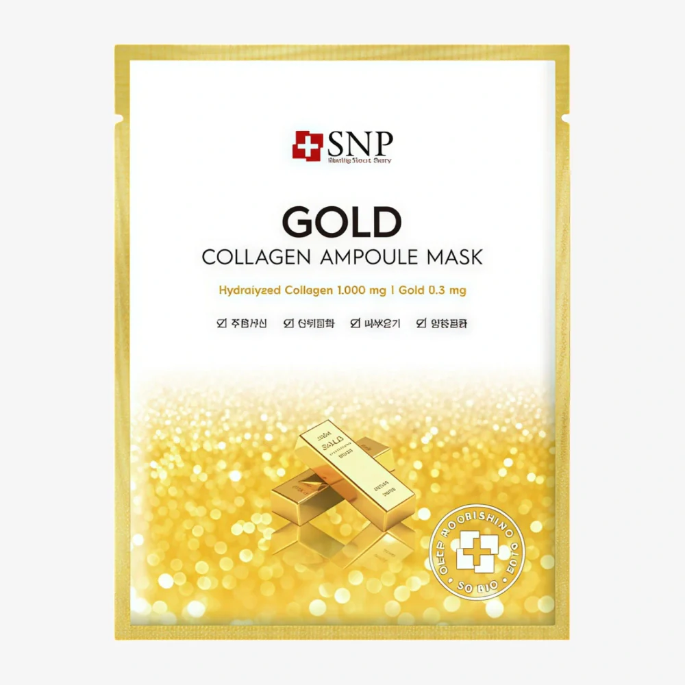 Korea SNP Golden Collagen Mask 1 PC