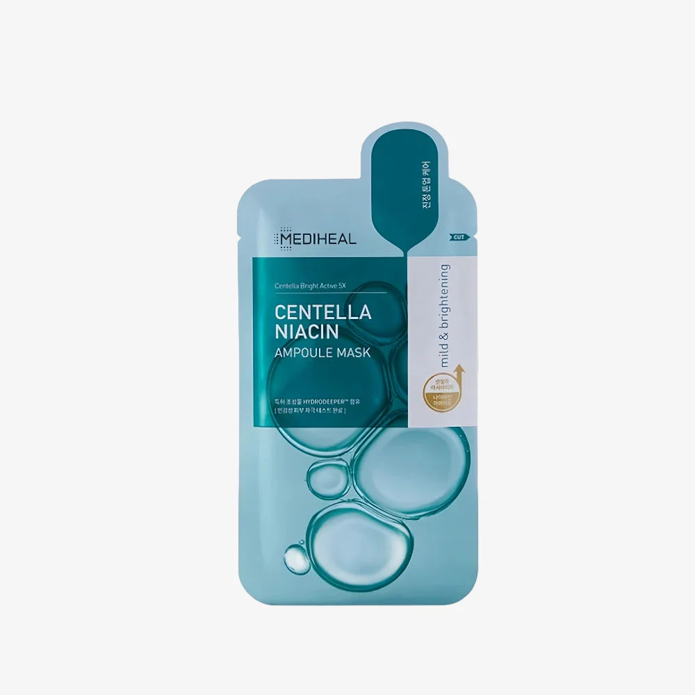 MEDIHEAL Centella Niacin Ampoule Mask (1) pc