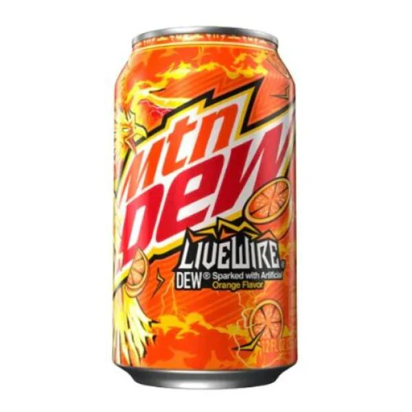 Mountain Dew Live Wire Orange 355ml