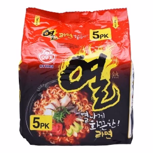 Ottogi Korean Instant Noodle - Yeul Ramen 5*120g