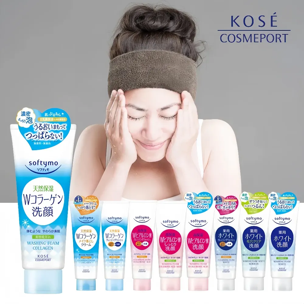 KOSE Softymo Cleansing Foam Hyaluronic Acid 150g