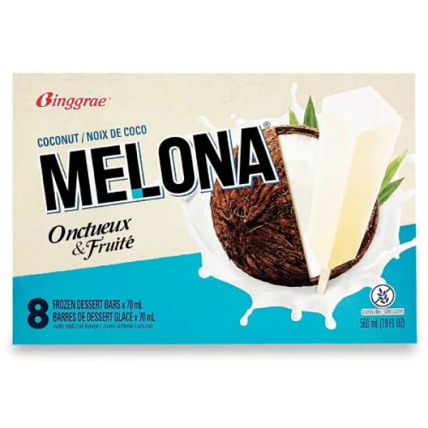 Binggrae Melona Coconut Creamy Ice Bar 70 ml*8pcs