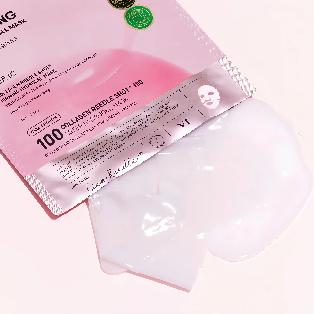 VT Collagen Reedle Shot 100 2 Step Hydrogel Mask