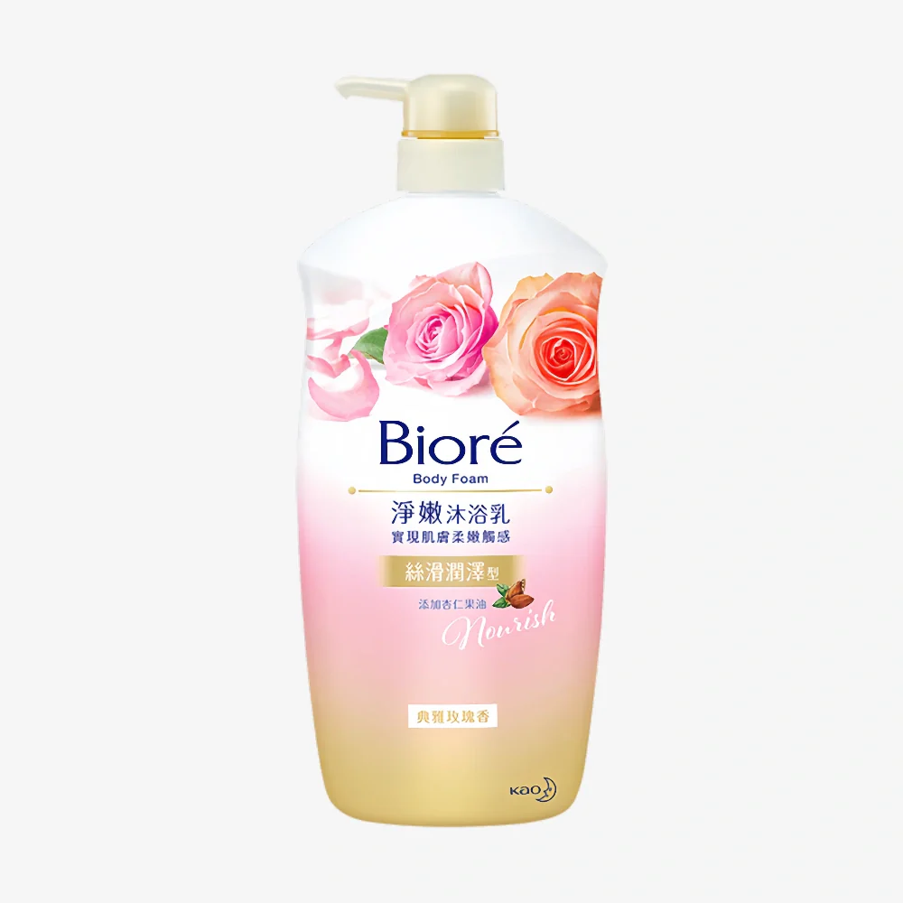 BIORE Clean And Soft Body Wash Rose 1000ml