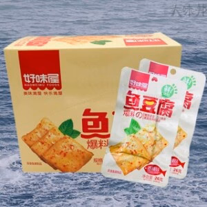 HAO WEI WU - Fish Tofu (Spicy Flavor) 22g*20