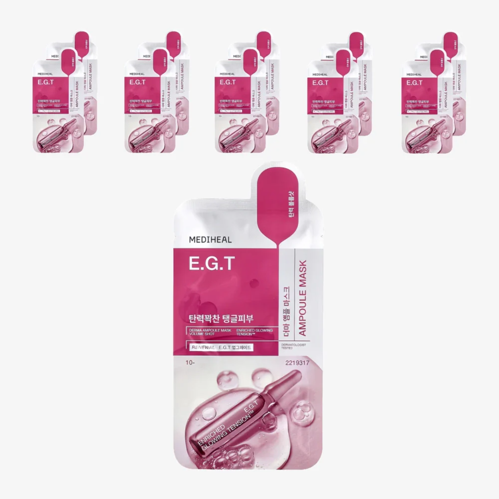 MEDIHEAL Derma Ampoule Mask E.G.T (10 Sheets)