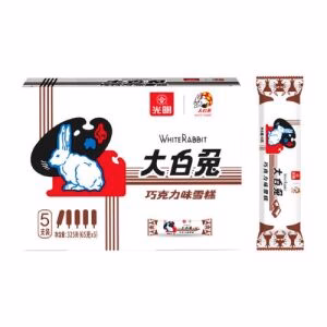 GUANGMING Big Rabbit Ice Cream Bar (Chocolate Flavor) 65g x 5pcs