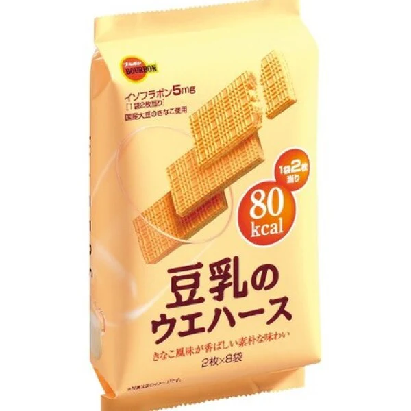 BOURBON Soymilk Wafer Cracker 16pcs