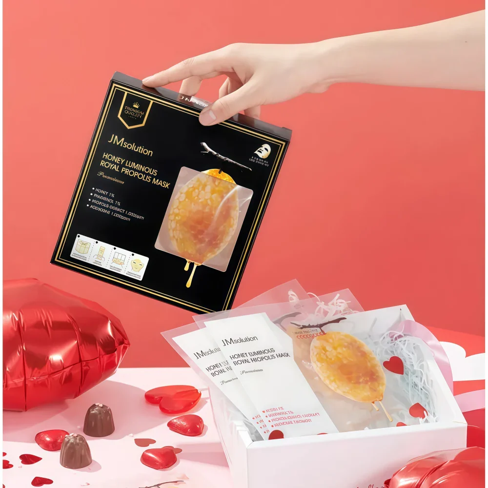 JM SOLUTION Honey Luminous Royal Propolis Mask [PREMIUM] 1pc