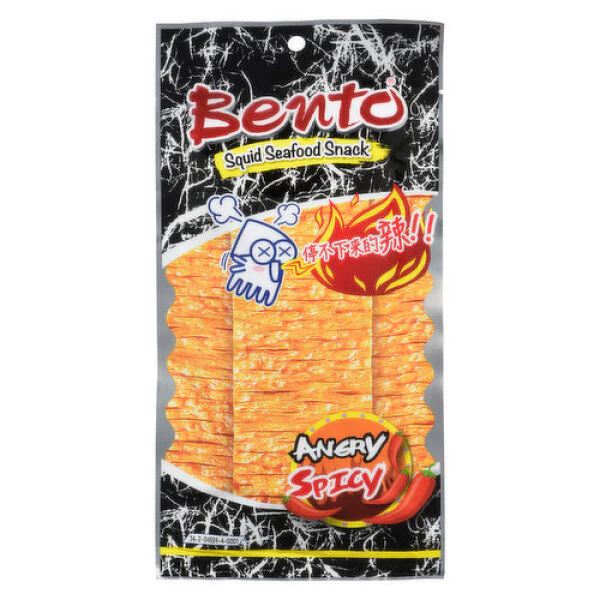 Bento Squid Seafood Snack (Angry & Spicy) 24g