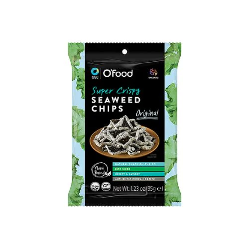 Ofood Super Crispy Seaweed Chips Original 35g