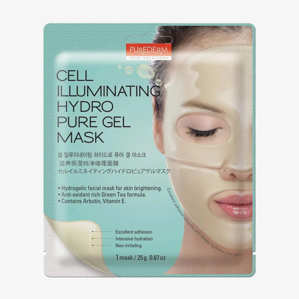 PUREDERM Cell Illuminating Hydro Pure Gel Mask