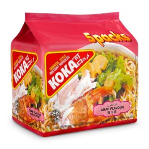 KOKA Instant Noodle Crab Flavor 85g*5