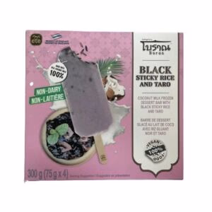 ETE Coconut Milk with Black Sticky Rice And Taro 1PC