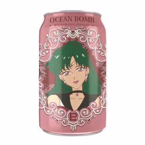 Ocean Bomb Sailor Moon Sparkling Water (Watermelon Flavor) 330ml