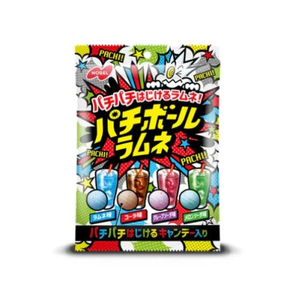 NOBEL Pachiball Ramune Candy 60g