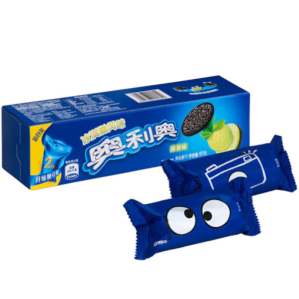 Oreo Sandwich Cookie Matcha IceCream Flavor 97g