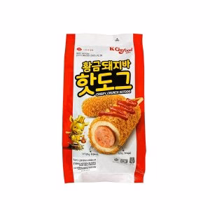 LOTTEFOOD FROZEN CRISPY CRUNCH FISH DOG 300g