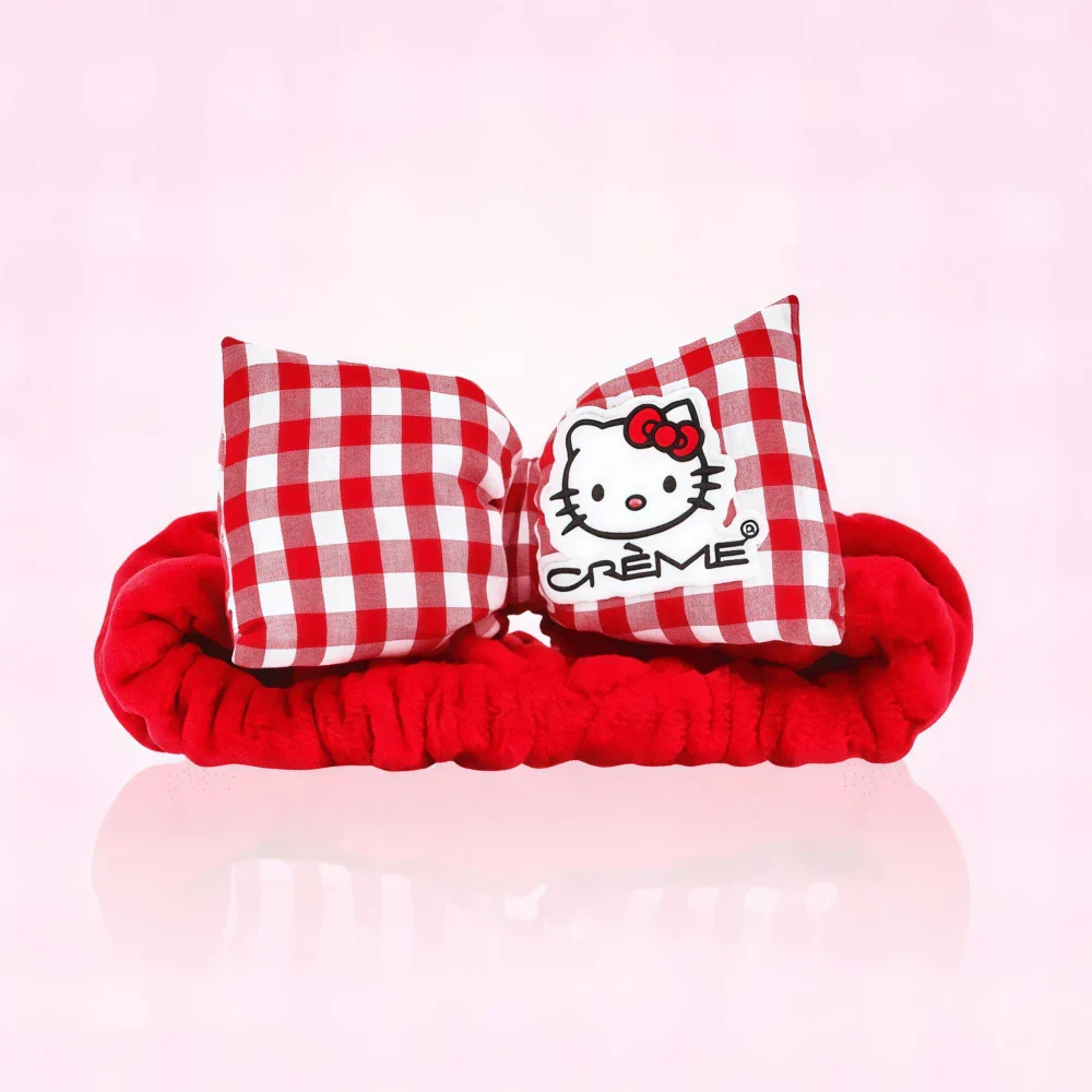 THE CREME SHOP Headband Hello Kitty Red Gingham
