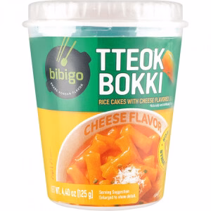 BIBIGO Teokbokki with cheese flavor cup  125g