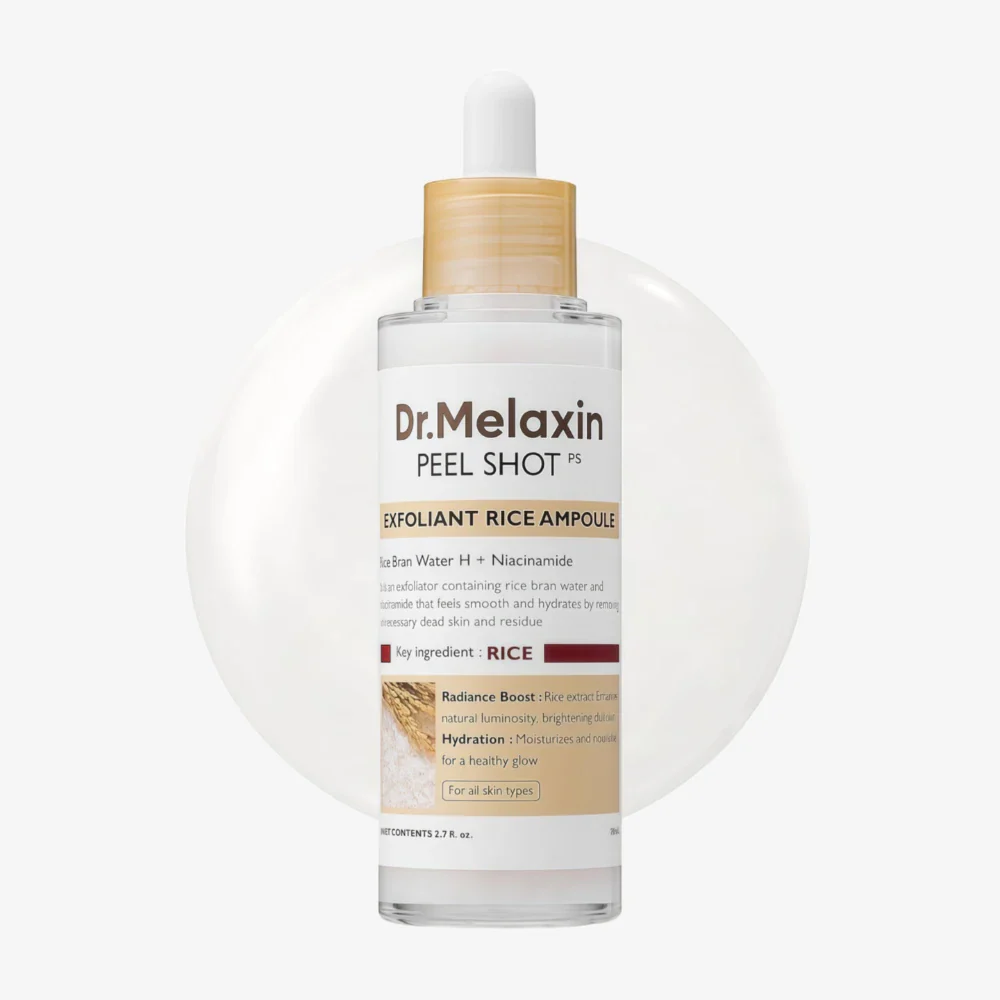 Dr.Melaxin Peel Shot Exfoliating White Rice Ampoule 80ml