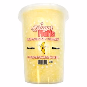 Sugar Fluffs Banana Cotton Candy 60g