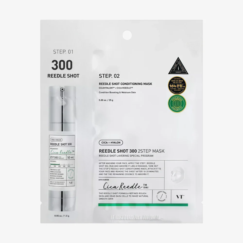 VT Mild 300 Reedle Shot 2-Step Mask 1pc
