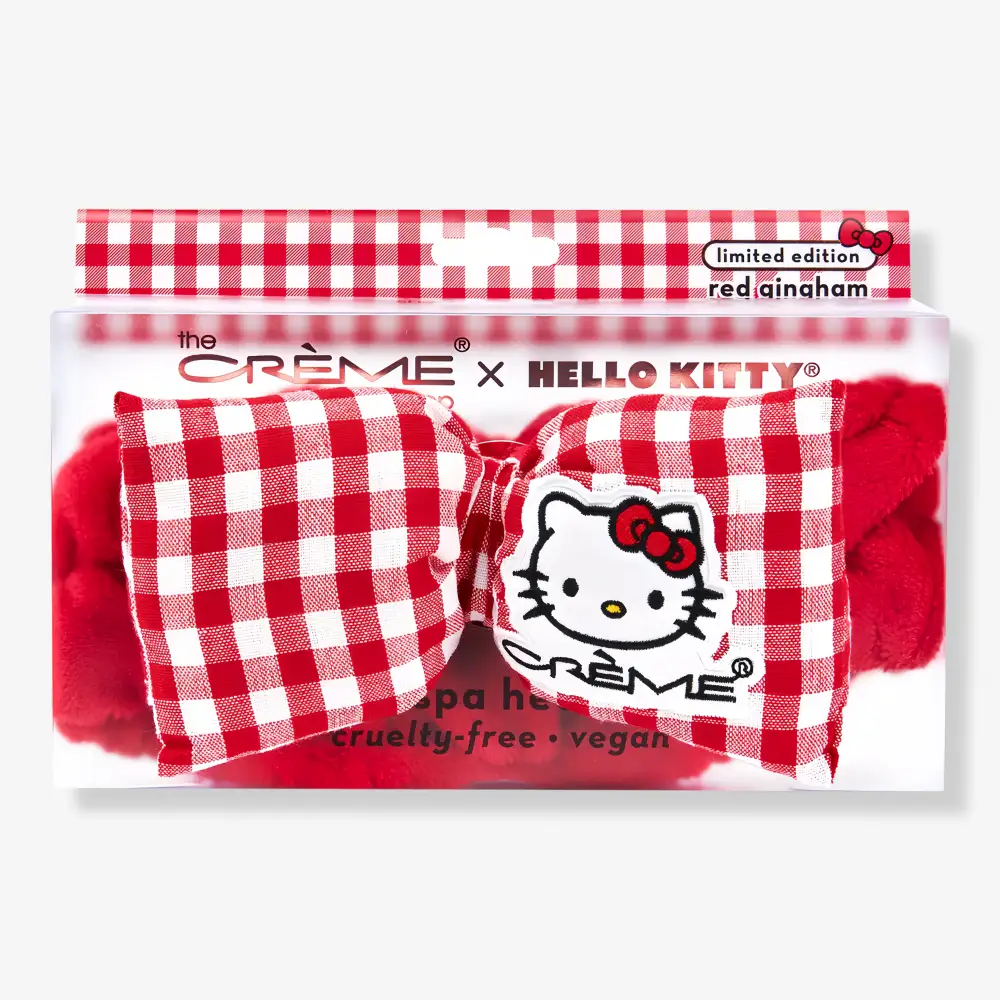 THE CREME SHOP Headband Hello Kitty Red Gingham