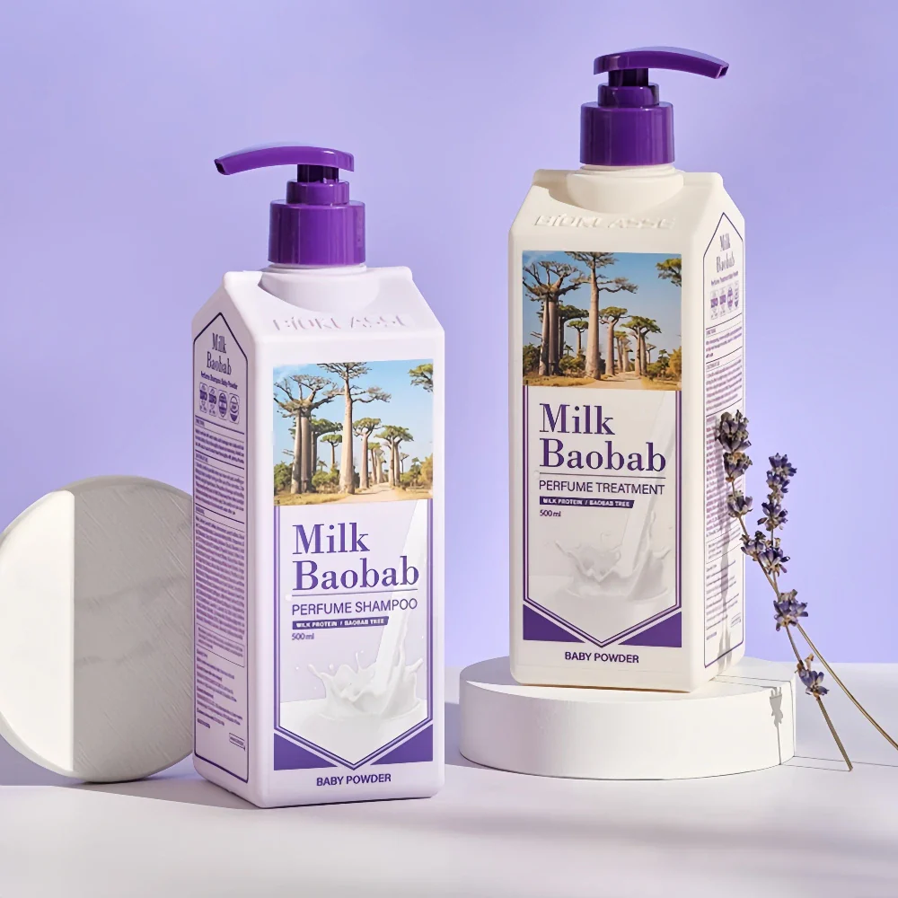 MILK BAOBAB Perfume Treatment Baby Powder 500ml