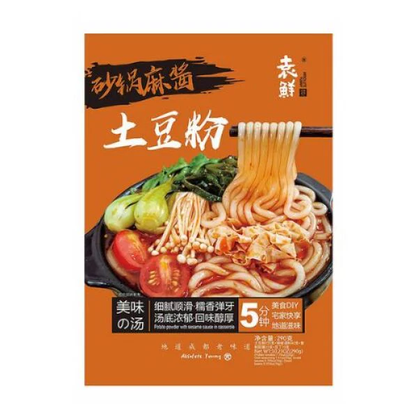 YuanXian Clay Pot Sesame Sauce Potato Noodles 290g