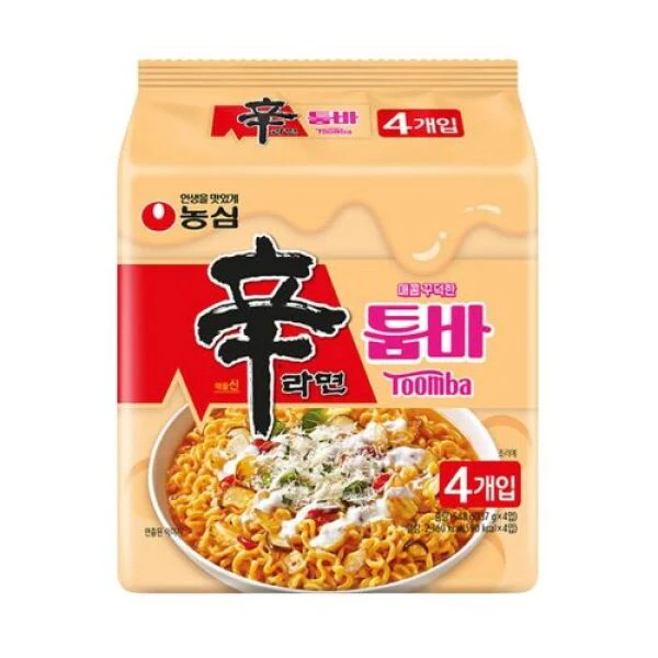 Nongshim Shin Ramen Toomba 137g*4 Bags