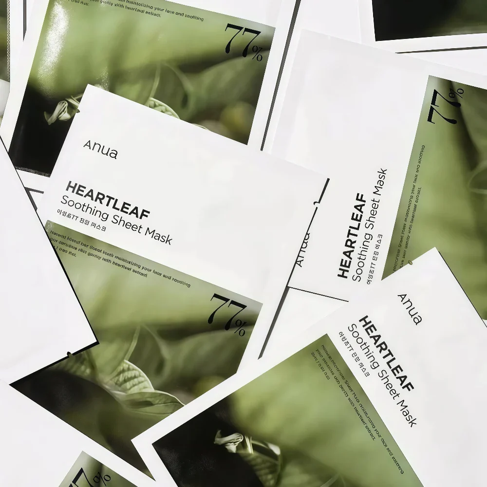 ANUA Heartleaf Soothing Sheet Mask 10pcs