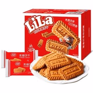 LILA Classic Caramel Cookie 112g
