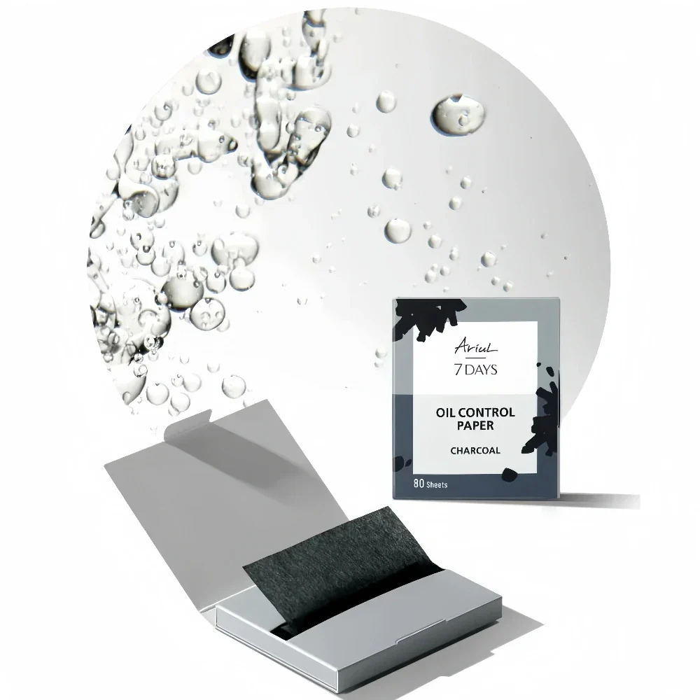 ARIUL 7day Oil Paper Charcoal 80 sheets