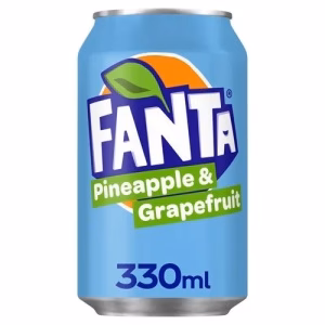 Fanta Soda Drink (Pineapple & Grapefruit Flavor) (EUR) 330ml