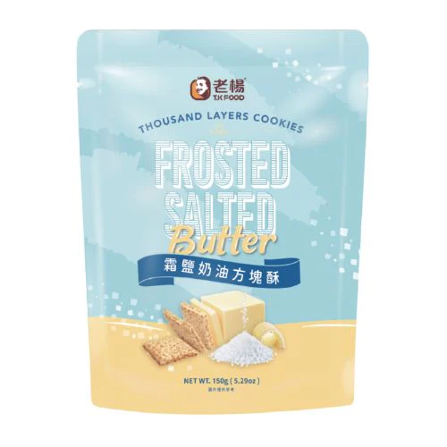 TKFood Frosted Salted Butter Thousand Layers Cookies 150g