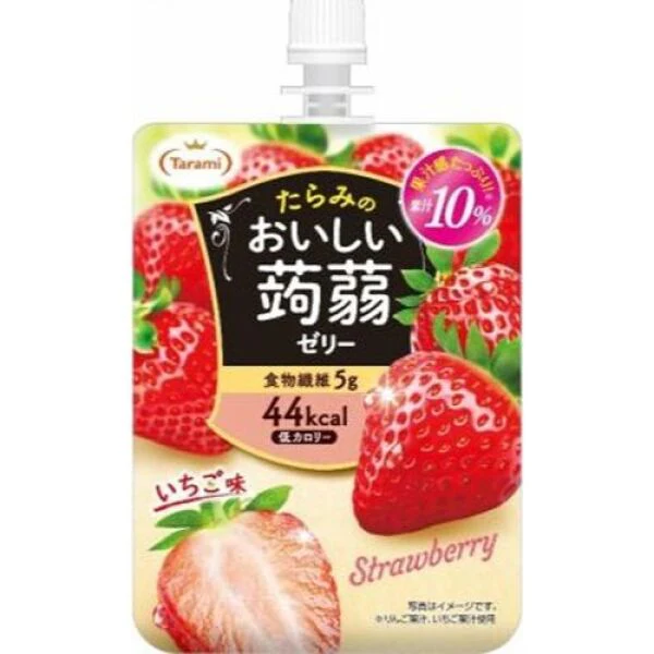 Tarami Konjac Jelly (Strawberry Flavor) 150g