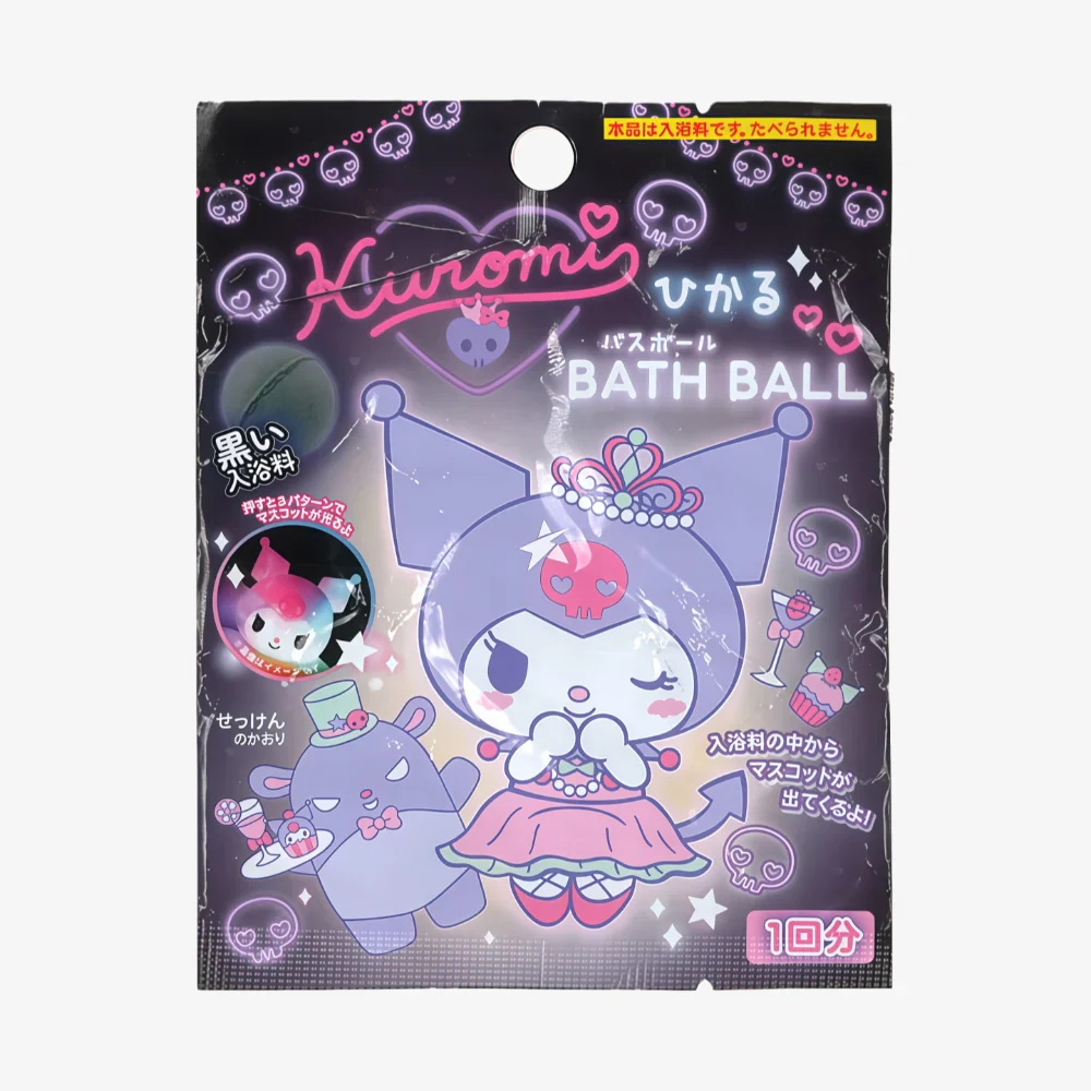 SANTAN Bath Ball With Toy Kuromi