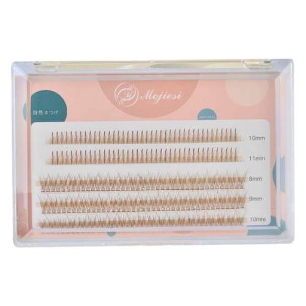 MOJIESI Five Rows Of Caramel Fish Tail Type A Eyelash