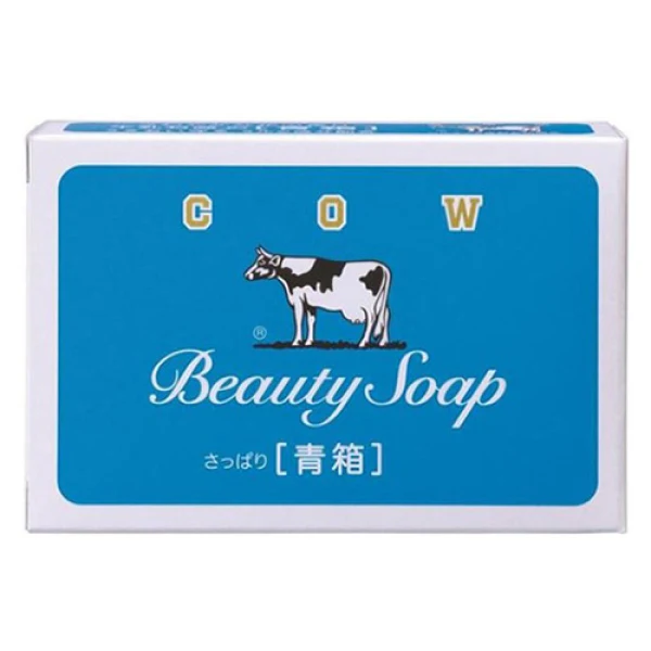 COW BRAND Bouncia Beauty Soap Blue