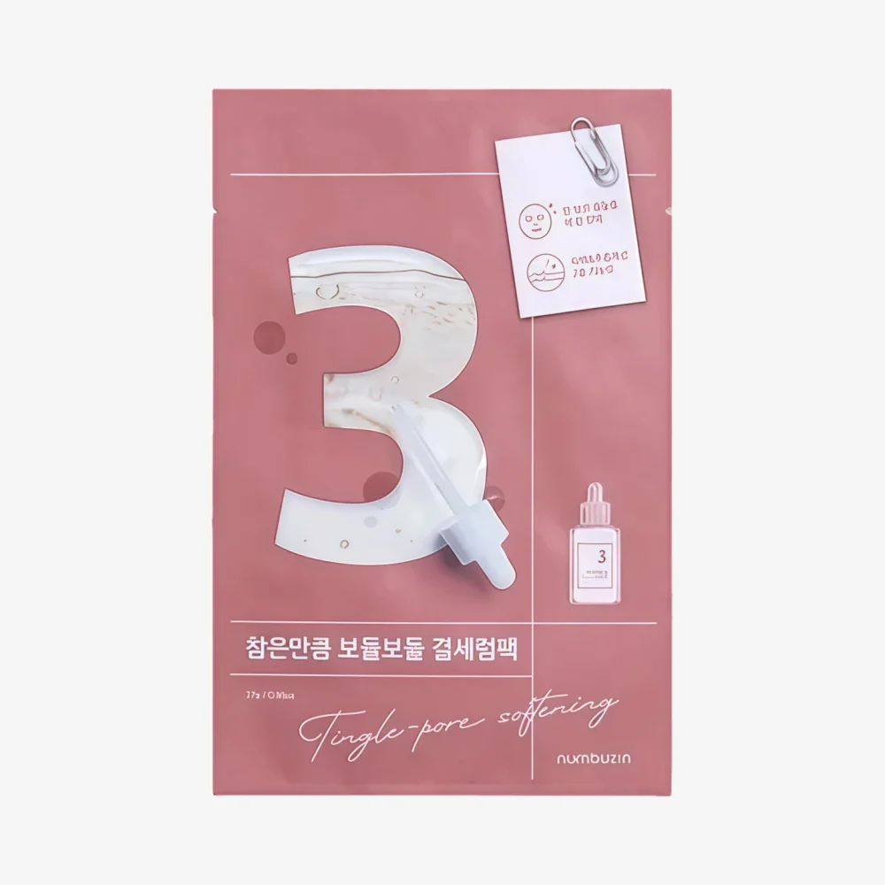 NUMBUZIN NO. 3 Tingle Pore Softening Sheet Mask