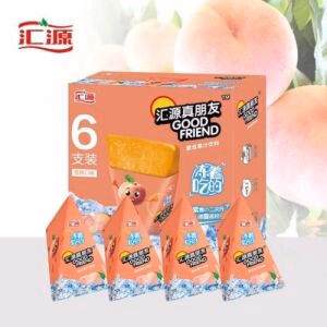 HUIYUAN Frozen Peach Juice Smoothie Bar 60ml *6