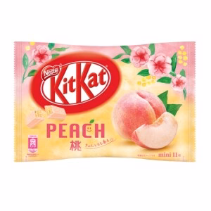 NESTLE Kitkat Peach Chocolate Wafer Bar 11PCS