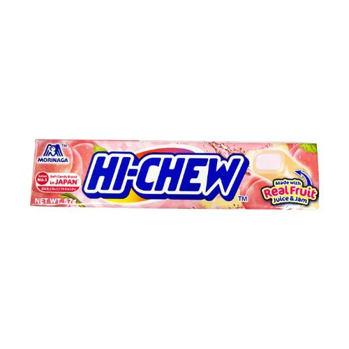 Morinaga Hi-Chew Candy - Peach Yogurt Flavor 46g