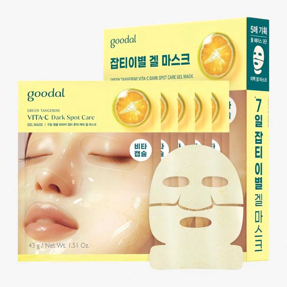 Goodal Green Tangerine Vita C Dark Spot Care Gel Mask (5)