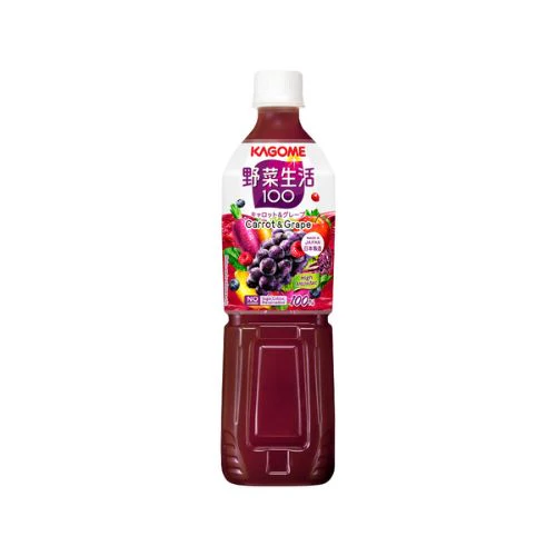 KAGOME Vegetable 100 Mixed Grape Juice 720ml