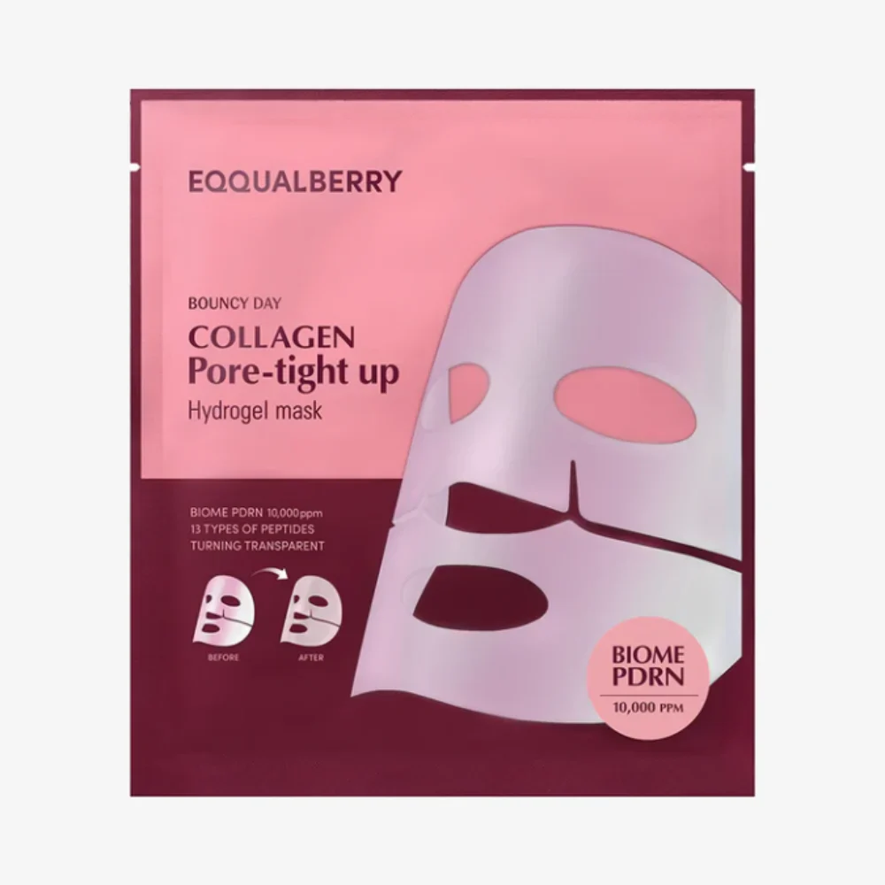 EQQUALBERRY Collagen Pore-Tight Up Hydrogel Mask x1