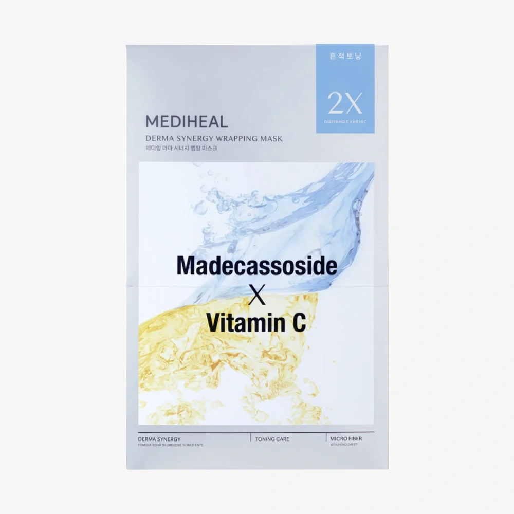 MEDIHEAL Derma Synergy Wrapping Mask Toning 10pcs